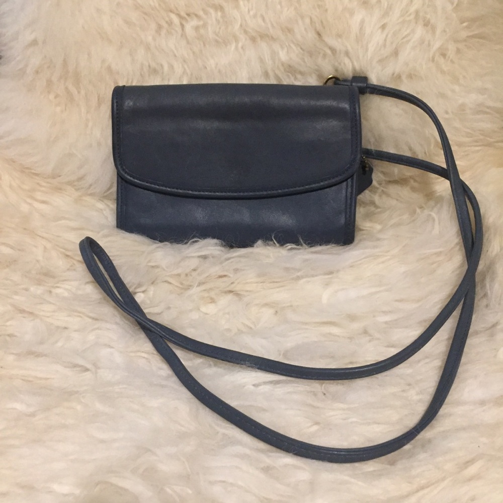 Vintage Coach Envelope Swing Wallet Crossbody Bag Gem